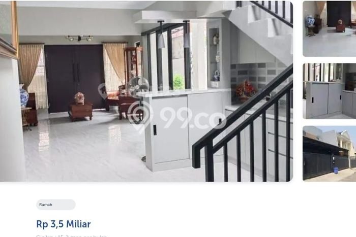 For Sale! Premium House LT 200m2 Desain Modern di Meruya For Sale! Premium House LT 200m2 Desain Modern di Meruya