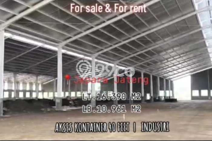Gudang disewakan lokasi strategis Tahunan Jepara 11200m2 Gudang disewakan lokasi strategis Tahunan Jepara 11200m2