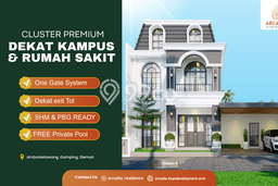 Rumah Modern Minimalis 4 KT Bisa Langsung Pindah di Gamping Rumah Modern Minimalis 4 KT Bisa Langsung Pindah di Gamping