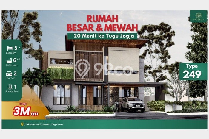Dijual Rumah Premium dengan Fasilitas Sekitar Lengkap di Godean, Sleman Dijual Rumah Premium dengan Fasilitas Sekitar Lengkap di Godean, Sleman