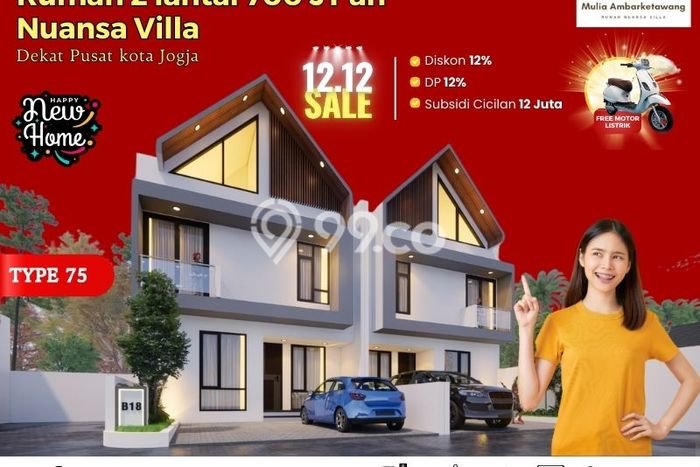 Rumah 3 KT 2 KM di Kawasan Sedayu, Bantul Rumah 3 KT 2 KM di Kawasan Sedayu, Bantul