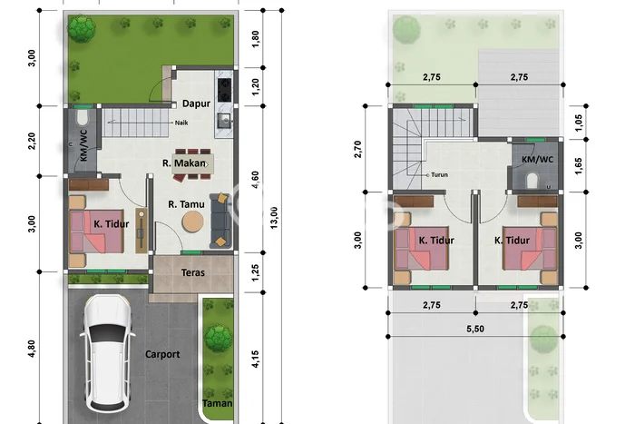 Jual Rumah Harga Miring Sentolo Punya 3 Kamar & LT 71m2 Jual Rumah Harga Miring Sentolo Punya 3 Kamar & LT 71m2