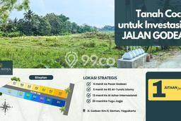 HARGA MENARIK! Tanah di Godean, Luas 255m², Lokasi Potensial HARGA MENARIK! Tanah di Godean, Luas 255m², Lokasi Potensial