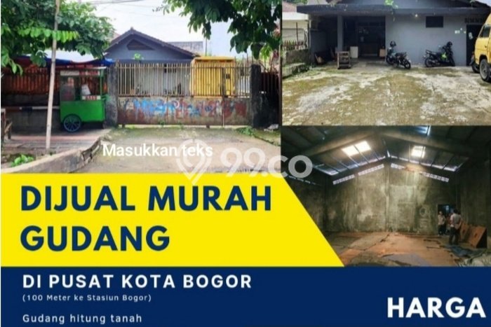 Gudang Favorit Dijual di Bogor Tengah Bogor Kawasan Pusat Bisnis Gudang Favorit Dijual di Bogor Tengah Bogor Kawasan Pusat Bisnis