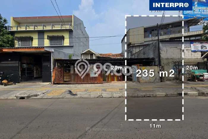 Untuk Dijual Tanah di Jakarta Barat, Luas 235m2 SHM Untuk Dijual Tanah di Jakarta Barat, Luas 235m2 SHM