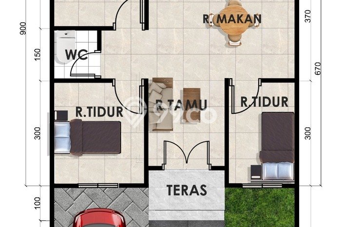 Dijual Cepat Rumah Favorit Siap Huni LB 60m2 di Sukarami, Palembang Dijual Cepat Rumah Favorit Siap Huni LB 60m2 di Sukarami, Palembang