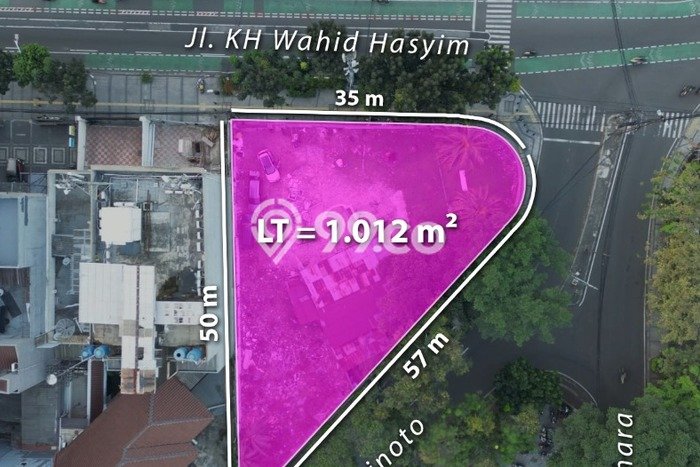 Lahan Dijual Lokasi Strategis di Jakarta Pusat dengan Luas 1012m2 Lahan Dijual Lokasi Strategis di Jakarta Pusat dengan Luas 1012m2