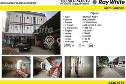 Dijual Rumah Kost di Kalideres, Jakarta Barat, 56 KT, 56 KM, Bangunan 1350m2 Dijual Rumah Kost di Kalideres, Jakarta Barat, 56 KT, 56 KM, Bangunan 1350m2
