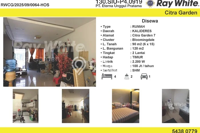 Jarang Ada! Rumah Kontrakan 4 Kamar Bagus Siap Huni Kalideres Jarang Ada! Rumah Kontrakan 4 Kamar Bagus Siap Huni Kalideres