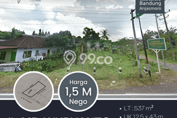 Tanah Kavling Dijual di Ungaran, Semarang dengan Luas Tanah 537m2 Tanah Kavling Dijual di Ungaran, Semarang dengan Luas Tanah 537m2