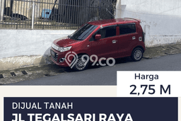 Jarang Ada! Tanah di Candisari Punya Luas 273m2 - Jarang Ada! Tanah di Candisari Punya Luas 273m2 -