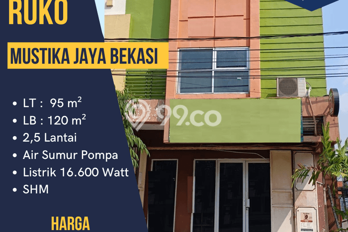 Dijual! Ruko di Padurenan Bekasi LT 95m2 / LB 120m2 Kawasan Bisnis Dijual! Ruko di Padurenan Bekasi LT 95m2 / LB 120m2 Kawasan Bisnis