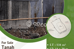 Tanah untuk Dijual Lokasi Ungaran Barat, Semarang Luas 538m2 SHM Tanah untuk Dijual Lokasi Ungaran Barat, Semarang Luas 538m2 SHM