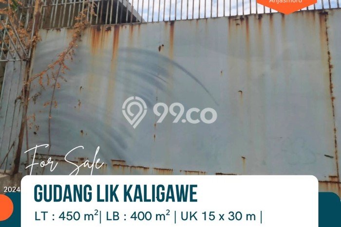 Gudang Dijual di Semarang LT 450m2 & LB 400m2 Lokasi Terbaik! Gudang Dijual di Semarang LT 450m2 & LB 400m2 Lokasi Terbaik!