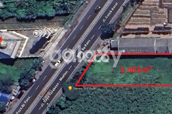 Untuk Dijual Tanah di Dlanggu Mojokerto Luas 1463m2 SHM Untuk Dijual Tanah di Dlanggu Mojokerto Luas 1463m2 SHM