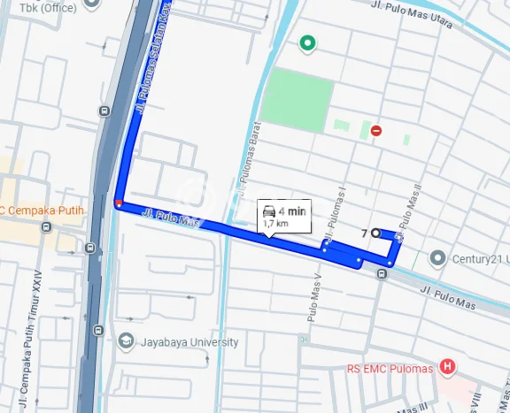 Tanah Dijual di Jakarta Timur Seluas 318m2 Strategis Tanah Dijual di Jakarta Timur Seluas 318m2 Strategis