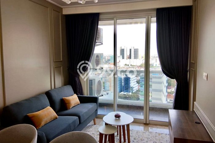 Apartemen di Menteng, Jakarta Pusat, 2 KT, Luas 61m2m² Apartemen di Menteng, Jakarta Pusat, 2 KT, Luas 61m2m²