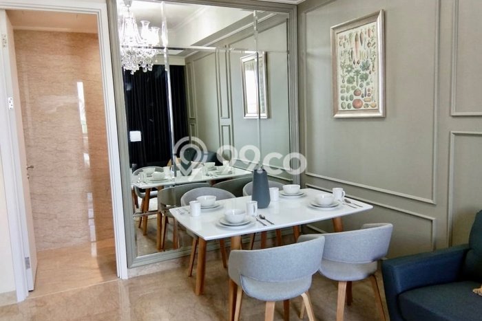 Apartemen di Menteng, Jakarta Pusat, 2 KT, Luas 61m2m² Apartemen di Menteng, Jakarta Pusat, 2 KT, Luas 61m2m²