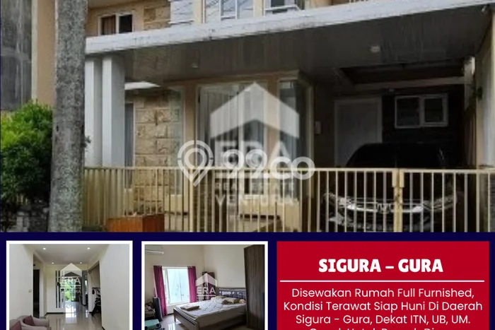 Lokasi strategis! Rumah siap huni disewakan di Malang Kota LB 200m2 Lokasi strategis! Rumah siap huni disewakan di Malang Kota LB 200m2