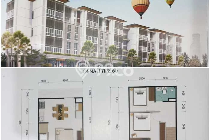 Hunian Apartemen Ideal untuk Dijual di Surabaya dengan 2 Kamar Hunian Apartemen Ideal untuk Dijual di Surabaya dengan 2 Kamar