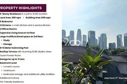 Sewa Rumah Strategis LT 400m2 / LB 800m2 di Senayan, Jakarta Selatan Sewa Rumah Strategis LT 400m2 / LB 800m2 di Senayan, Jakarta Selatan