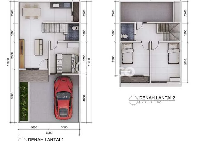 Rumah Modern 3 KT LT 72m2 di Bekasi Kota Rumah Modern 3 KT LT 72m2 di Bekasi Kota