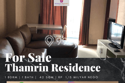LOKASI TERBAIK! Apartemen di Thamrin, 1 KT, Luas 42m², Bisa Segera Ditempati, Fasilitas Terlengkap LOKASI TERBAIK! Apartemen di Thamrin, 1 KT, Luas 42m², Bisa Segera Ditempati, Fasilitas Terlengkap
