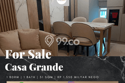 Dijual Apartemen di Jakarta Selatan 1 Kamar & 1 Kamar Mandi, Luas 51m2 Dijual Apartemen di Jakarta Selatan 1 Kamar & 1 Kamar Mandi, Luas 51m2