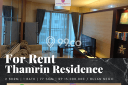 Apartemen Sewa 2 Kamar Murah Siap Huni di Jakarta Pusat, Luas 77m2 Apartemen Sewa 2 Kamar Murah Siap Huni di Jakarta Pusat, Luas 77m2