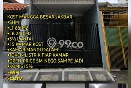 Kost Dijual di Mangga Besar dengan 15 KT dan Luas 260m2 Kost Dijual di Mangga Besar dengan 15 KT dan Luas 260m2