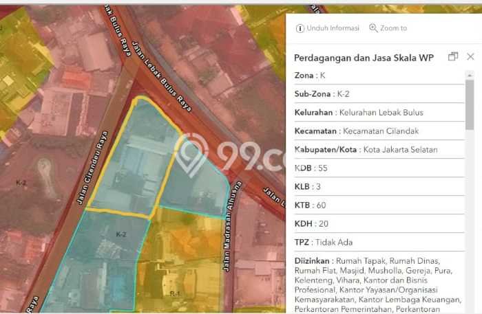Tanah Kavling Dijual di Jakarta Selatan dengan Spesifikasi 1539m2 Tanah Kavling Dijual di Jakarta Selatan dengan Spesifikasi 1539m2