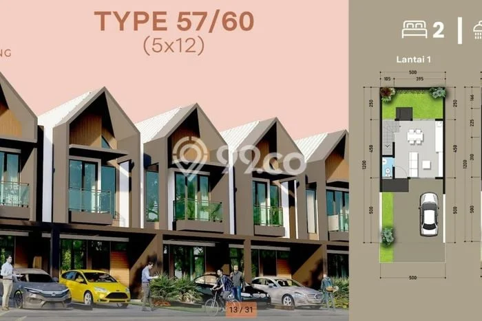 Dijual Hunian Rumah Terawat 2 Kamar di Hertasning, Makassar Dijual Hunian Rumah Terawat 2 Kamar di Hertasning, Makassar
