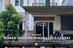 Rumah Minimalis 3 KT LT 128m2 di Kota Wisata Rumah Minimalis 3 KT LT 128m2 di Kota Wisata