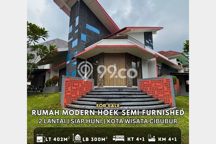 Jual Rumah Luas Megah Dengan View Cantik di Kota Wisata, Bogor Jual Rumah Luas Megah Dengan View Cantik di Kota Wisata, Bogor