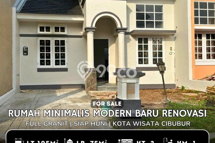 For Sale Hunian Rumah Terawat 2 KT di Kota Wisata, Bogor For Sale Hunian Rumah Terawat 2 KT di Kota Wisata, Bogor