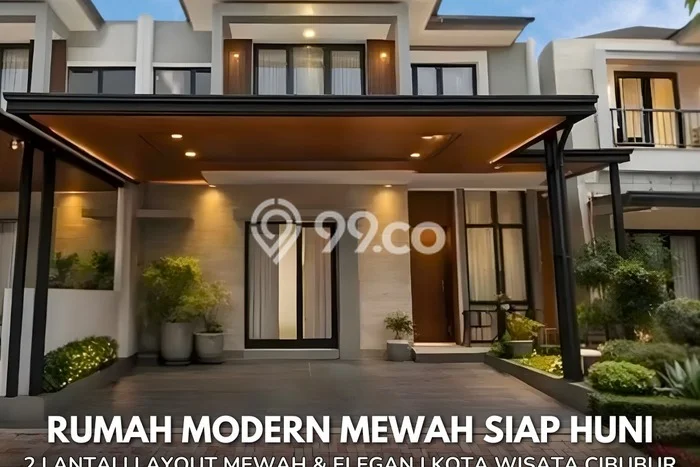 Rumah Elit Modern Tanpa Renovasi di Kota Wisata Bogor Rumah Elit Modern Tanpa Renovasi di Kota Wisata Bogor