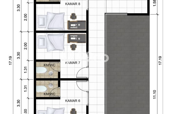 Rumah Kost Dijual di Kaliurang Sleman Luas 136m2 Rumah Kost Dijual di Kaliurang Sleman Luas 136m2