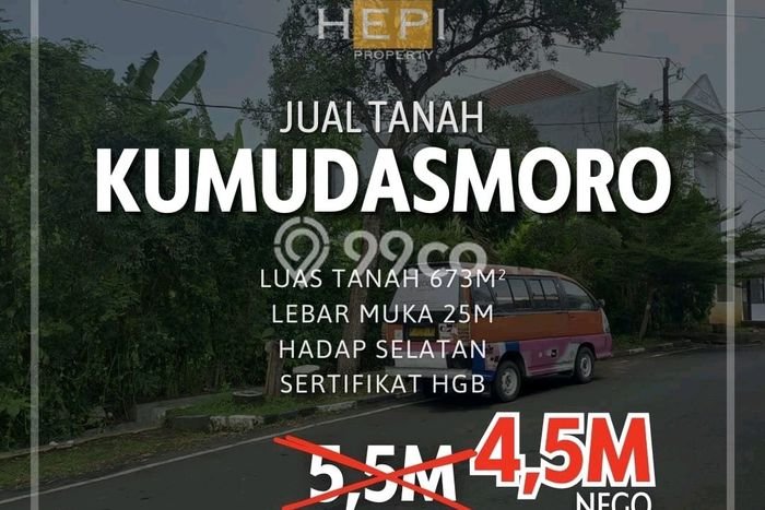 Lahan Dijual Lokasi Semarang Barat, Semarang dengan Luas Tanah 673m2 dan Status - Lahan Dijual Lokasi Semarang Barat, Semarang dengan Luas Tanah 673m2 dan Status -