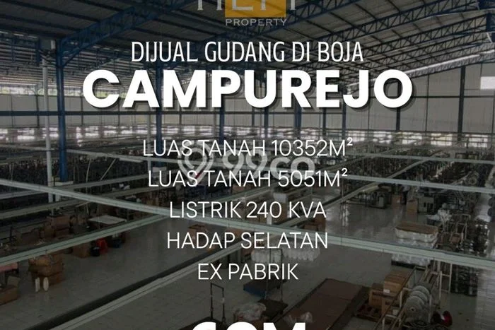 Gudang Kawasan Boja, Luas 5051m², Mainroad, Area Ramai Gudang Kawasan Boja, Luas 5051m², Mainroad, Area Ramai