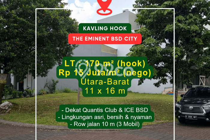 Dijual Tanah di Tangerang, Luas 170m2 PPJB Dijual Tanah di Tangerang, Luas 170m2 PPJB