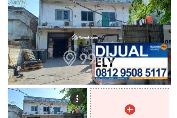 Gudang Dijual di Prime Area Jakarta Barat Luas 556m2 Gudang Dijual di Prime Area Jakarta Barat Luas 556m2