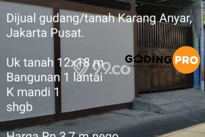 Paling Diincar! Gudang Dijual di Karang Anyar Harga Kompetitif Paling Diincar! Gudang Dijual di Karang Anyar Harga Kompetitif