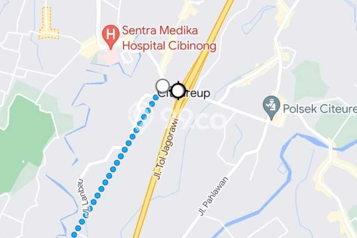 Lahan Kosong Dijual di Bogor dengan Area 500m2 Lahan Kosong Dijual di Bogor dengan Area 500m2