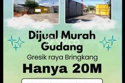 Unit Gudang Dijual di Menganti Gresik 6560m2 Unit Gudang Dijual di Menganti Gresik 6560m2