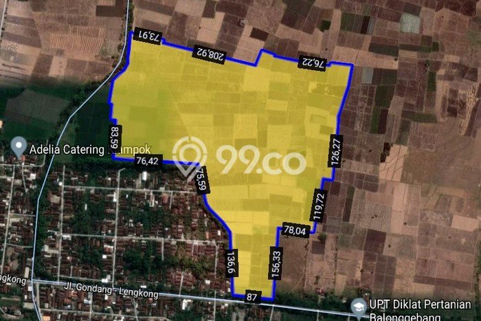 Kavling Tanah Dijual di Gondang, Nganjuk, Luas 167000m2 Area Strategis Kavling Tanah Dijual di Gondang, Nganjuk, Luas 167000m2 Area Strategis