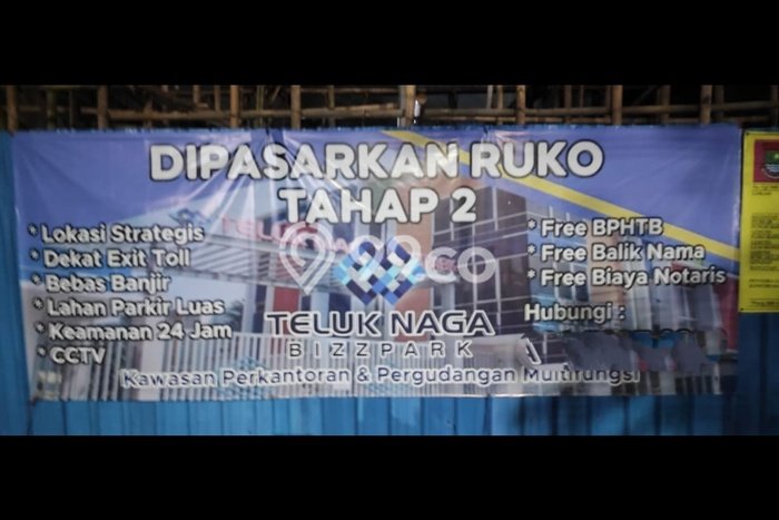 Dijual! Ruko di Teluk Naga Tangerang LT 63m2 / LB 150m2 Kawasan Strategis Dijual! Ruko di Teluk Naga Tangerang LT 63m2 / LB 150m2 Kawasan Strategis