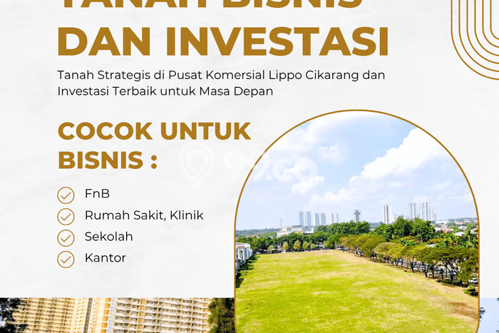 Lahan Kosong Dijual di Cikarang Selatan, Bekasi, Luas 1000m2 Area Strategis Lahan Kosong Dijual di Cikarang Selatan, Bekasi, Luas 1000m2 Area Strategis