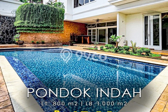 Rumah Mewah LB 1000m2 Siap Huni Desain Elegan di Pondok Indah, Jakarta Selatan Rumah Mewah LB 1000m2 Siap Huni Desain Elegan di Pondok Indah, Jakarta Selatan