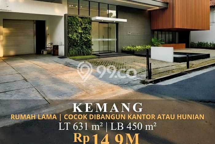 Rumah Murah LT 631m2 di Kemang Lingkungan Asri Rumah Murah LT 631m2 di Kemang Lingkungan Asri