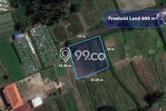 Tanah Komersial Kawasan Saba, Luas 600m2m², Akses Mudah Tanah Komersial Kawasan Saba, Luas 600m2m², Akses Mudah